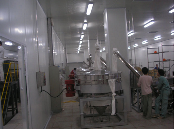 直排篩使用現（xiàn）場（chǎng）